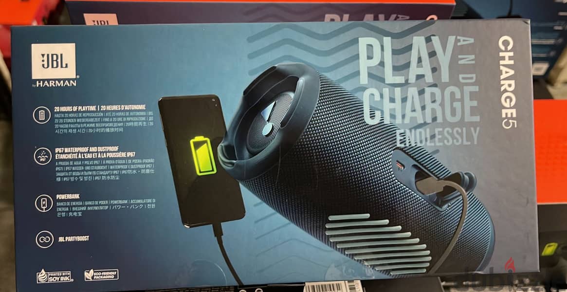 Jbl charge 5 blue Exclusive & new offer 1