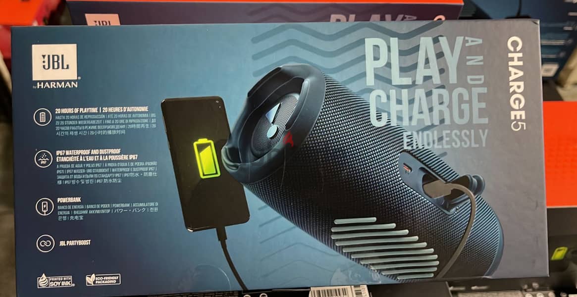 Jbl charge 5 blue 1