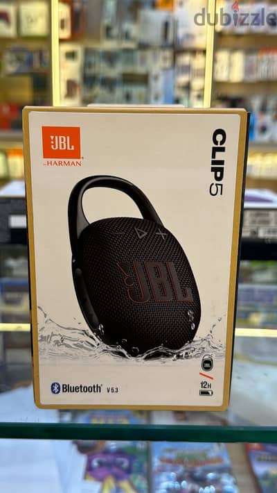 Jbl clip 5 black amazing & good price