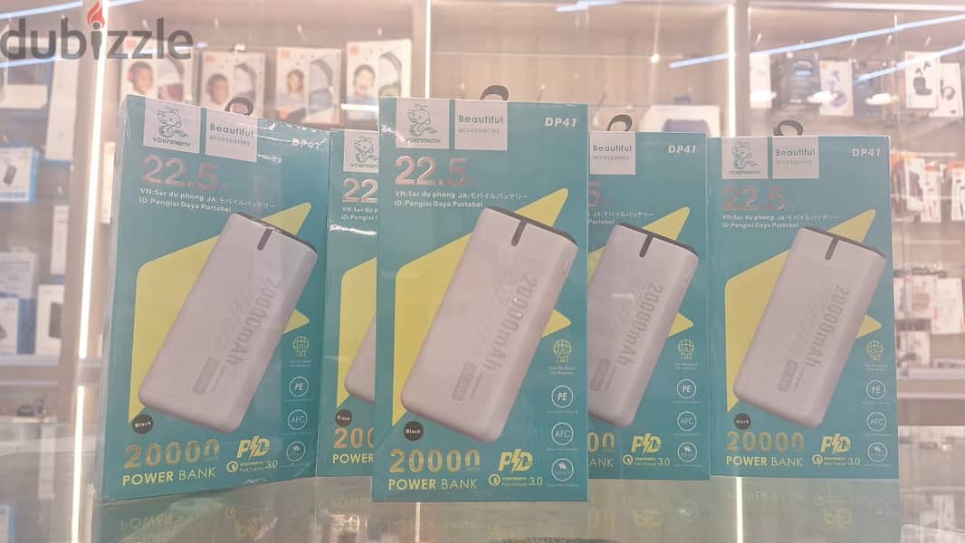 Power bank vdenmenv DP41 22.5w 20000mah PD 20w exclusive & best price 0