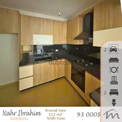 Nahr Ibrahim | Brand New 115m² | Catchy Rental Investment | Balcony 0