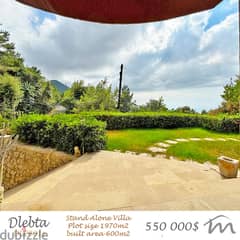 Dlebta | Jaw Dropping 600m² Villa | 1,970m² Land | Unique Landscape