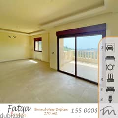 Fatka | 270m² Duplex | Open View | 3 Balconies | Building Age 10