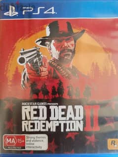 RED DEAD REDEMPTION 2 USED PS4 LIKE NEW