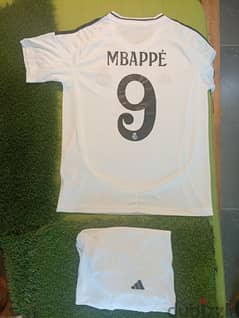 Real Madrid Mbappe Home football Shirt & Short 2024-25