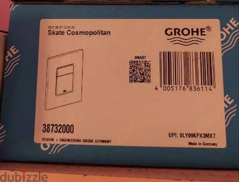 Grohe wc + seat cover sealed in box + flush plate tel: 78876697 1