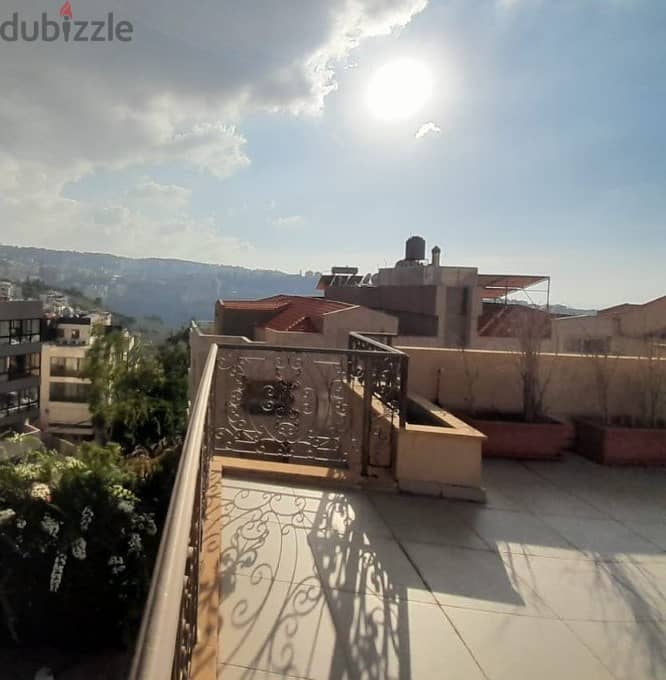 Duplex for Rent in Mansourieh 416 Sqm with 50 sqm Terrace 13