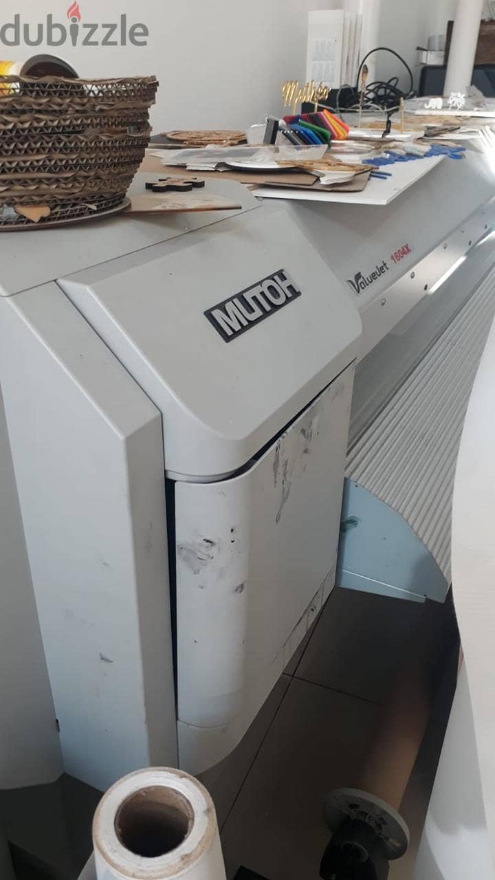 Mutoh Valvejet 1604x Outdoor Print machine (needs print head) 4