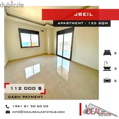 112 000 $ Apartment for sale in jbeil 125 SQM REF#JH17129