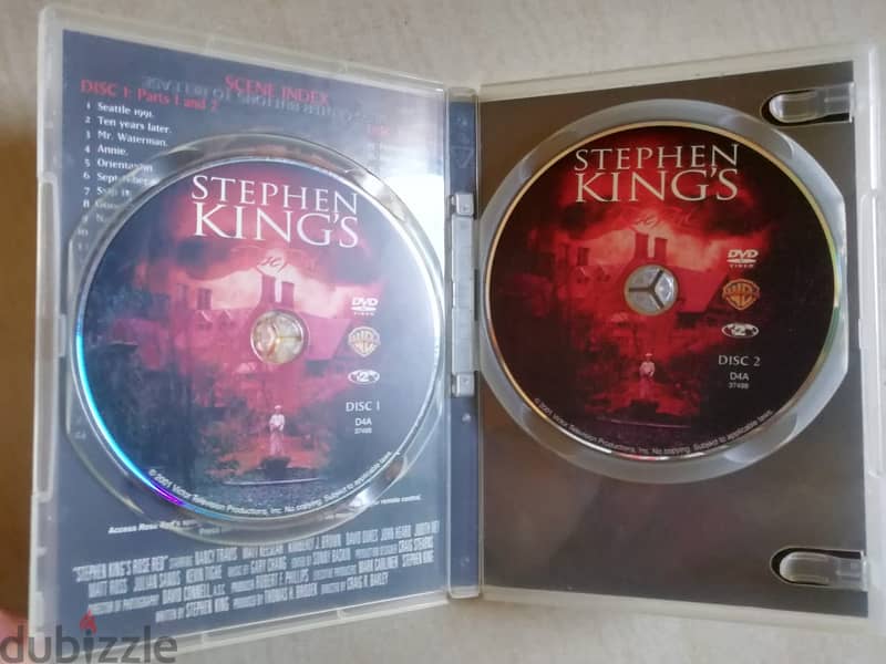 Stephen King s "Rose red" Double original DVD set 1