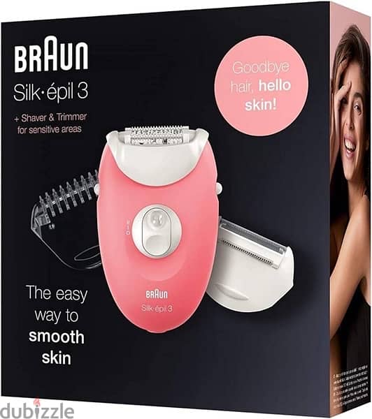 Braun original SilkEpil 3 smooth skin 1