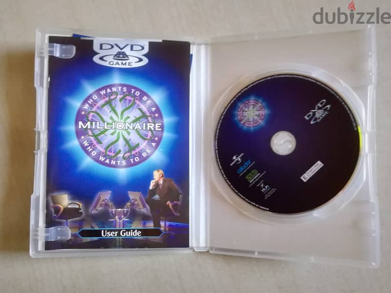 participate in " Who wants to be a millionaire " on ur DVD player 1