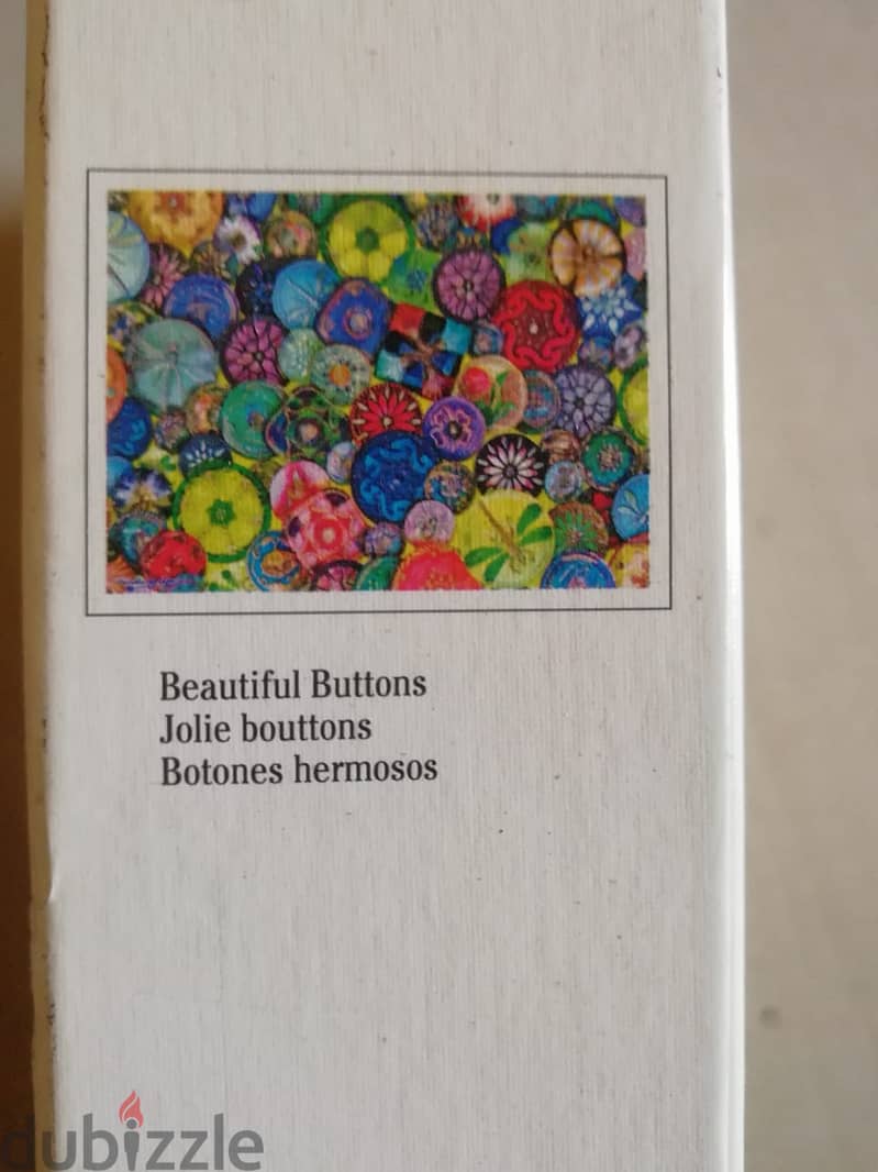 "Beautiful buttons" Ravensburger puzzle 1000 70*50cm used 2