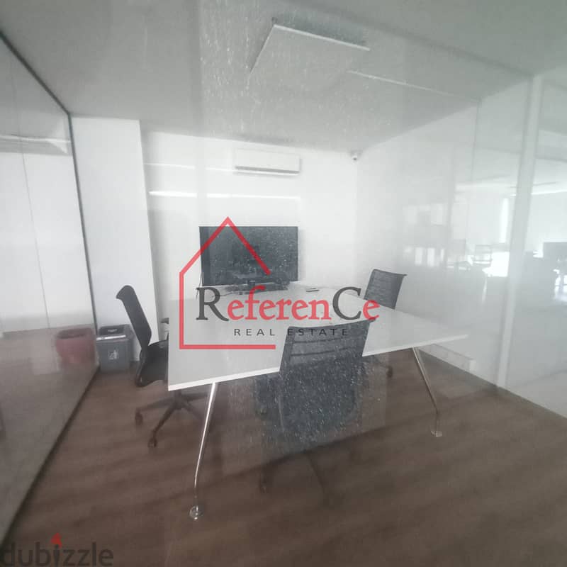 Furnished offices Located in Dekwaneh  مكاتب مفروشة في الدكوانة 2