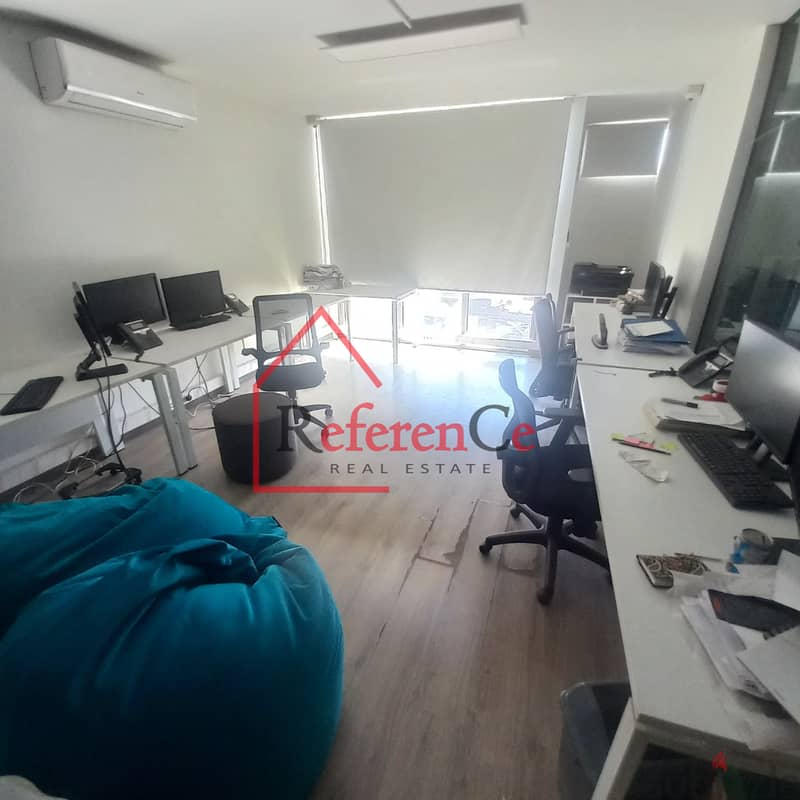 Furnished offices Located in Dekwaneh  مكاتب مفروشة في الدكوانة 3