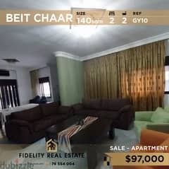 Apartment for sale in Beit El Chaar GY10