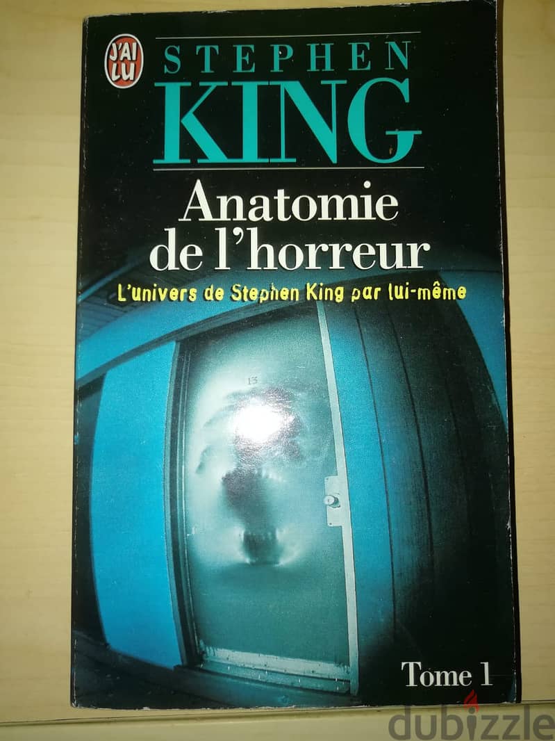 Stephen king "Anatomie de L horreur "  Tom 1 0