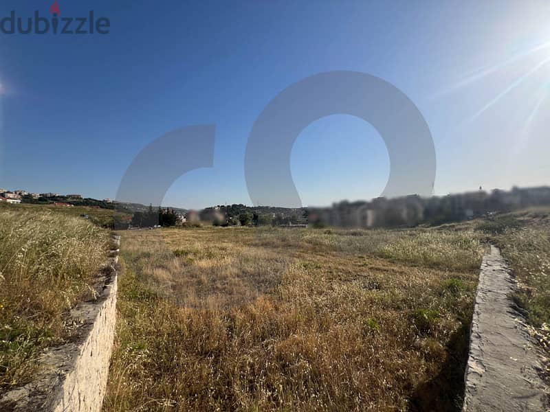 AMAZING 1580SQM FLAT LAND IN ALEY/عاليه REF#TS107282 1