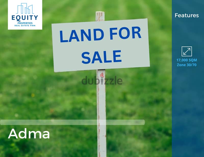 Block For Sale In Adma قطعة أرض للبيع في أدما #RR85447 0