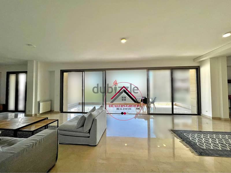 Stunning furnished apartment for sale in Achrafieh with sea view 1