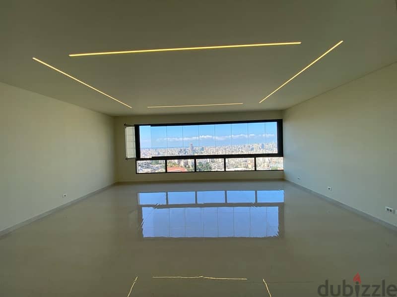 A  semi furnished apartment for rent in Mar Roukoz W/ Open views. 0