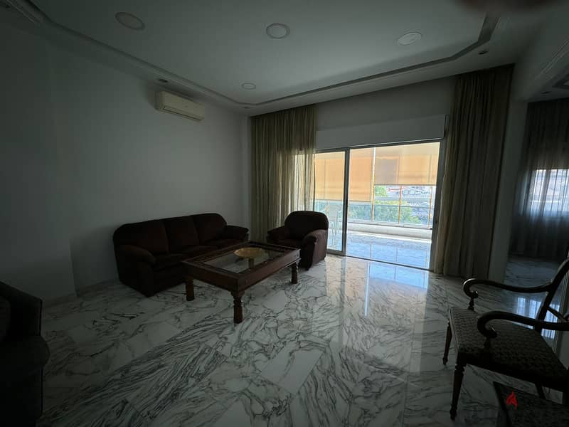 L15945-Spacious Furnished Apartment For Rent In Baabda Brasilia 1