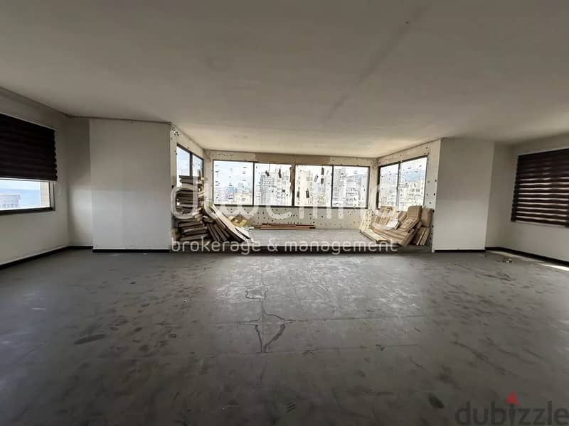 Spacious Office Floor with Panoramic Views in Jal El Dib 1