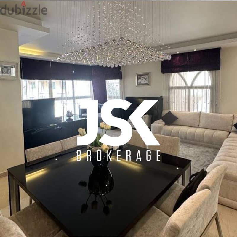 L15947-Furnished 3-Bedroom Apartment For Rent In Achrafieh, Sodeco 0