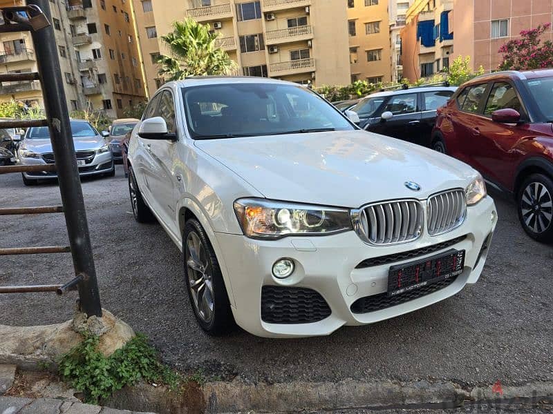 BMW X4 2016 X-drive M-package low mileage 1