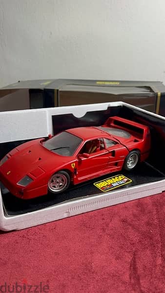 Diecast Ferrari f40 1/18 9