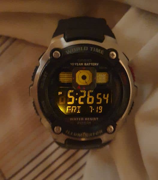 casio watch 1