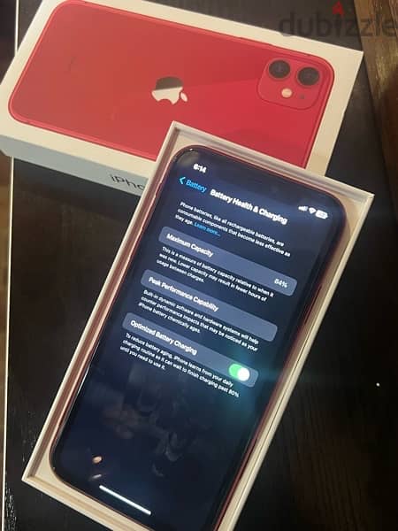 iPhone 11 red 256GB 7