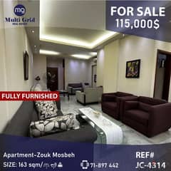 JC-4314, Apartment for Sale in Zouk Mosbeh, شقة للبيع في ذوق مصبح