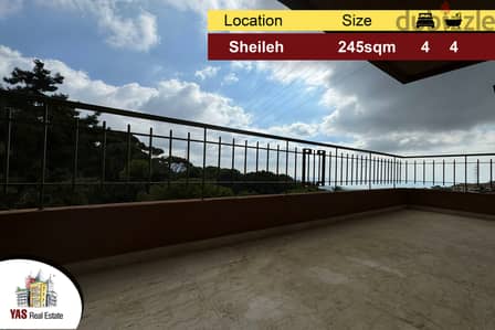 Sheileh 245m2 | New | Luxurious | Unique | Prime Location AC |