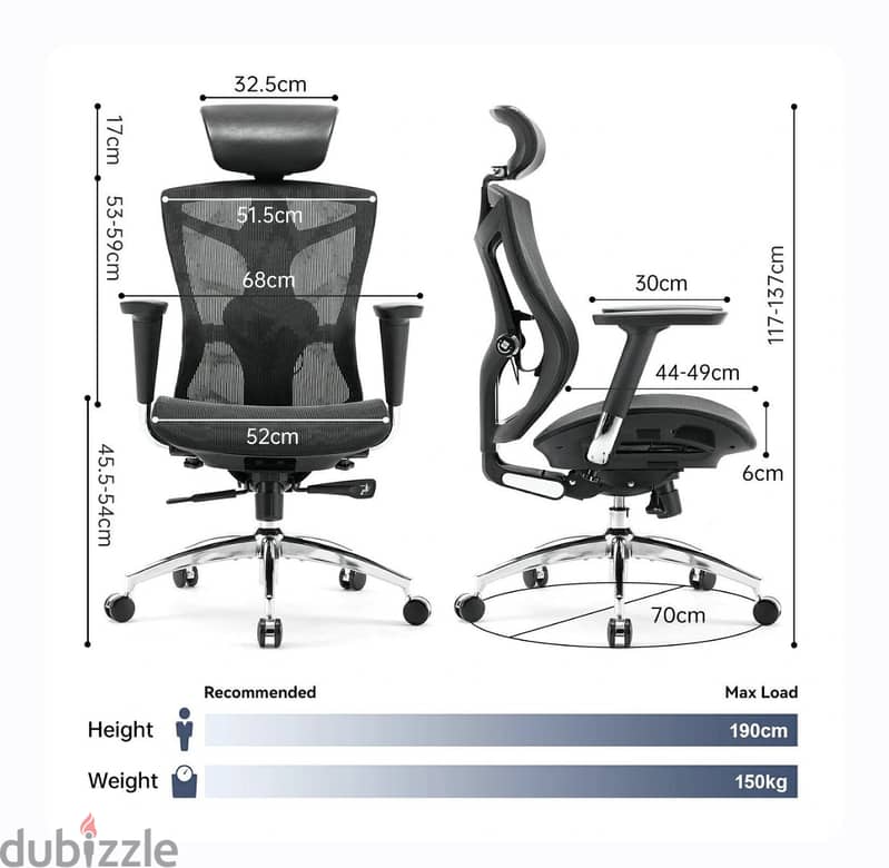 sihoo v1 ergonomic office chair 8