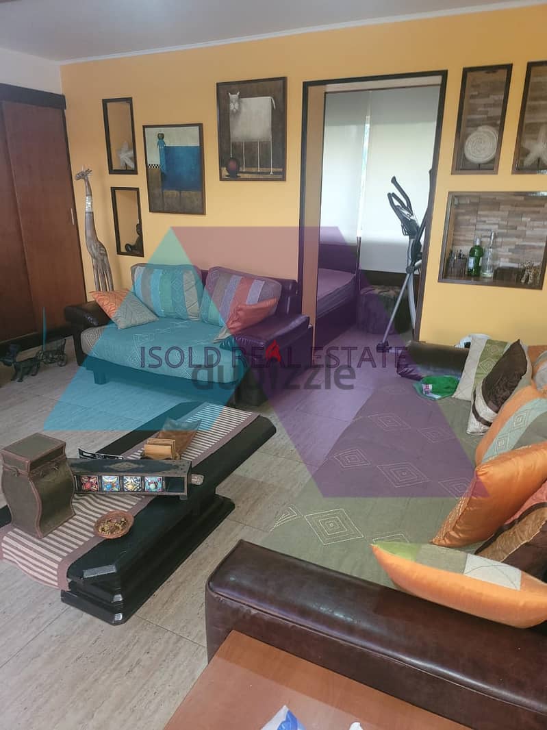 Furnished 63m2 chalet + (pool & sea) view for sale in Kaslik, Jounieh 1