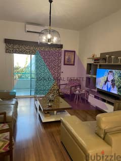 Fully furnished & renovated 118 m2 apartment for sale in Hazmieh