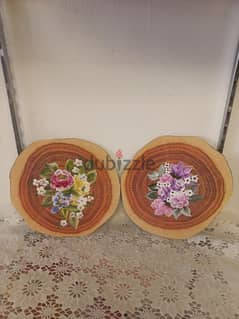 Handpainted on glass pottery wood fabric  mirrors 0