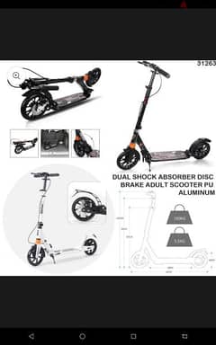 scooter Urban professional with shock absorber. whatsap only 76413894