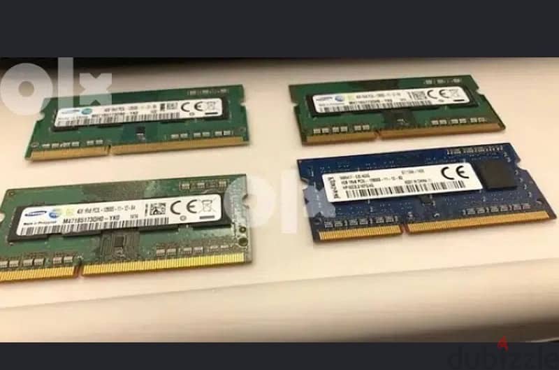 DDR3 Ram 4Gb samsung 12800S and kingston 0