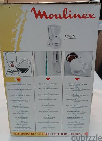 moulinex coffee maker new 1