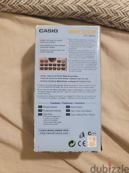 Casio Financial Consultant Calculator 1