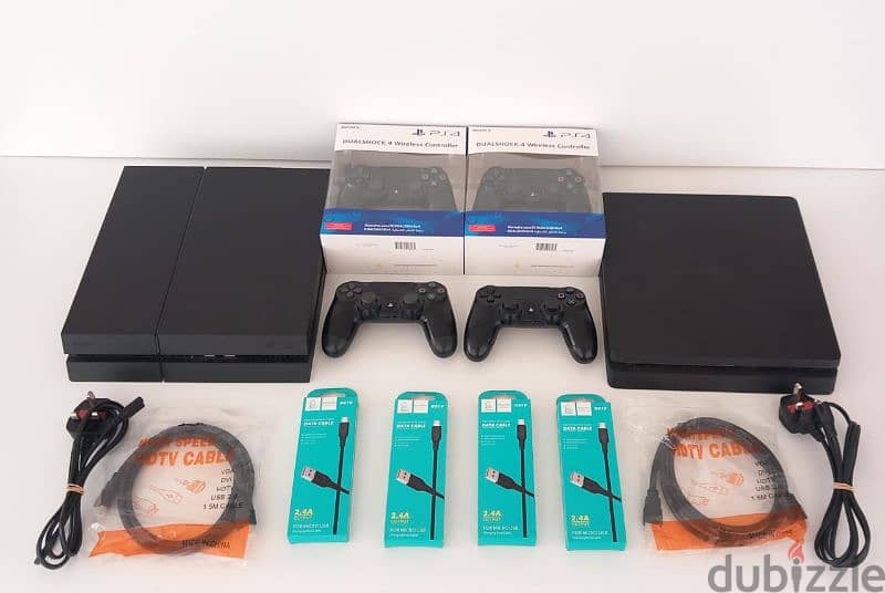 PS4 Slim/Fat with 1 Controller 12 months Warranty/ Free Delivery 0