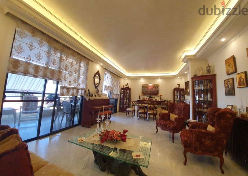 ballouneh fully furnished delux 3 bed for 500$ 1