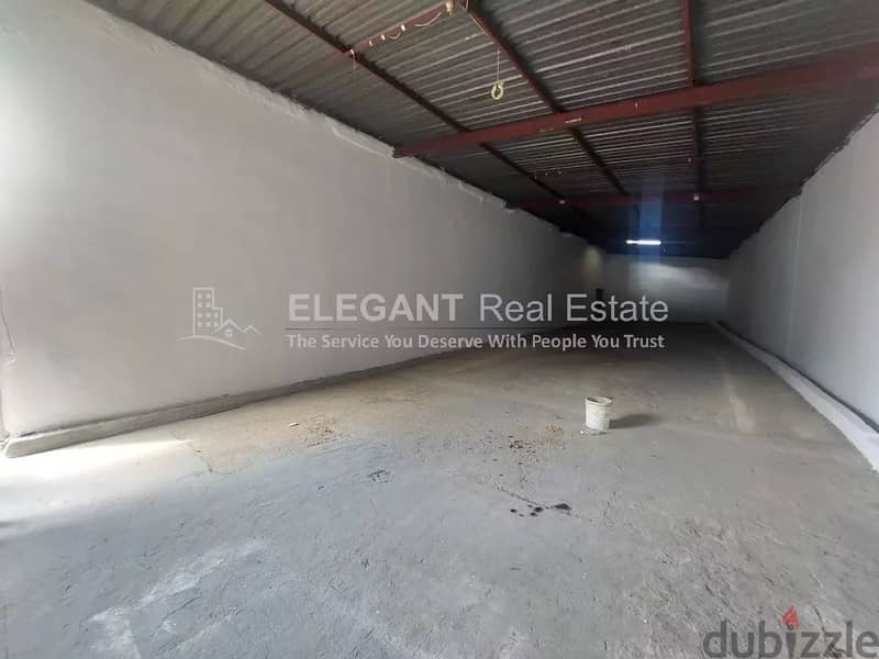 Industrial Hangar | Heigh Ceiling | Easy Access 1