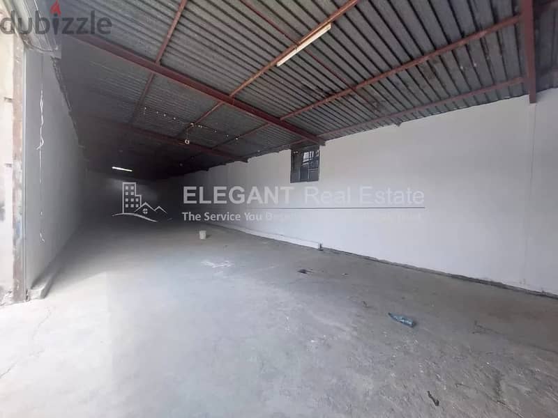 Industrial Hangar | Heigh Ceiling | Easy Access 5