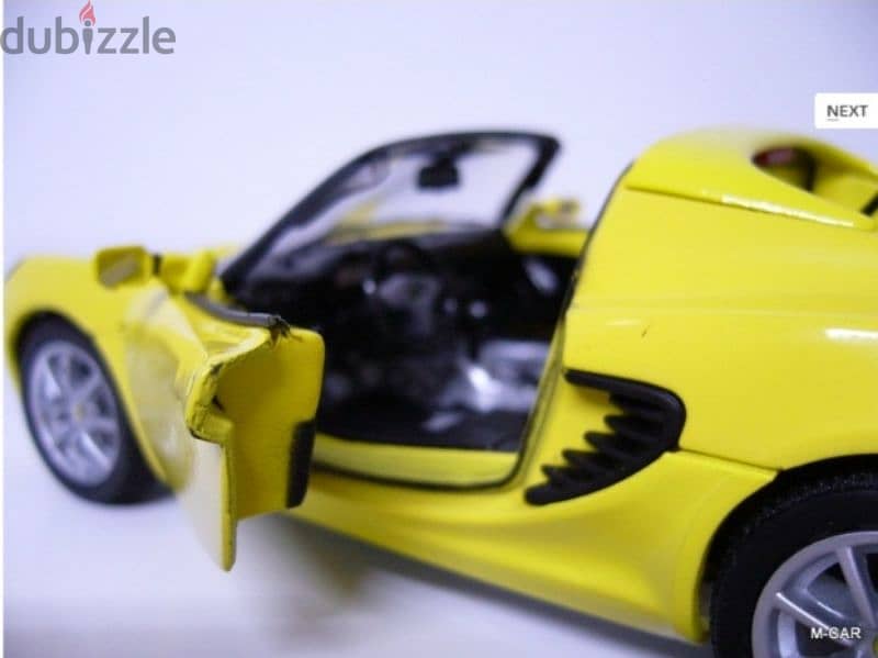 Lotus Elise 111S diecast car model 1:24 5