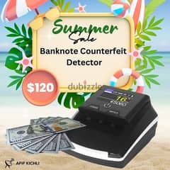 Fake Counterfeit Money Detector