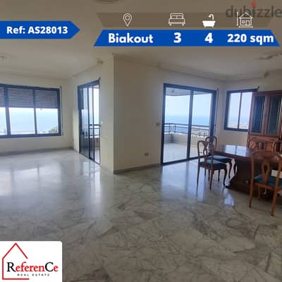 Apartment for rent in Biakout شقة للإيجار ب بياقوت