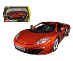 Mclaren Mp4 12c diecast car model 1:24